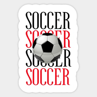 SOCCER Ball Sticker